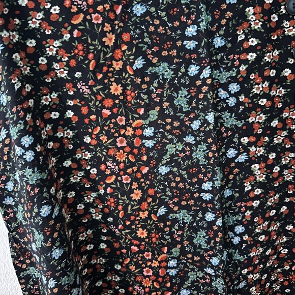 Floral A-Line Skirt - Picture 2 of 4